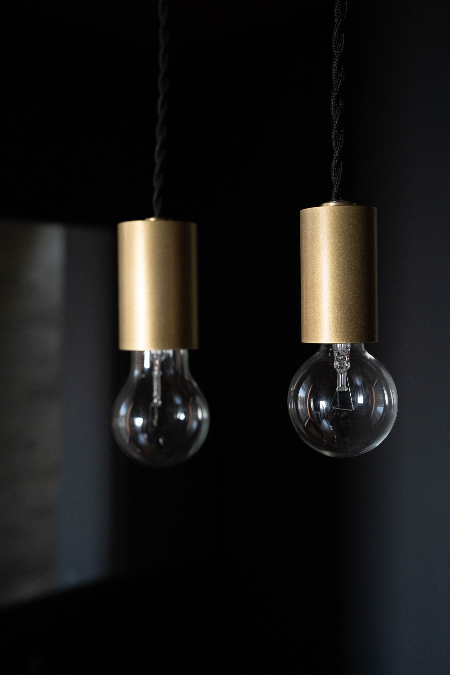 Pendant Light S / L (真鍮無垢 丸)