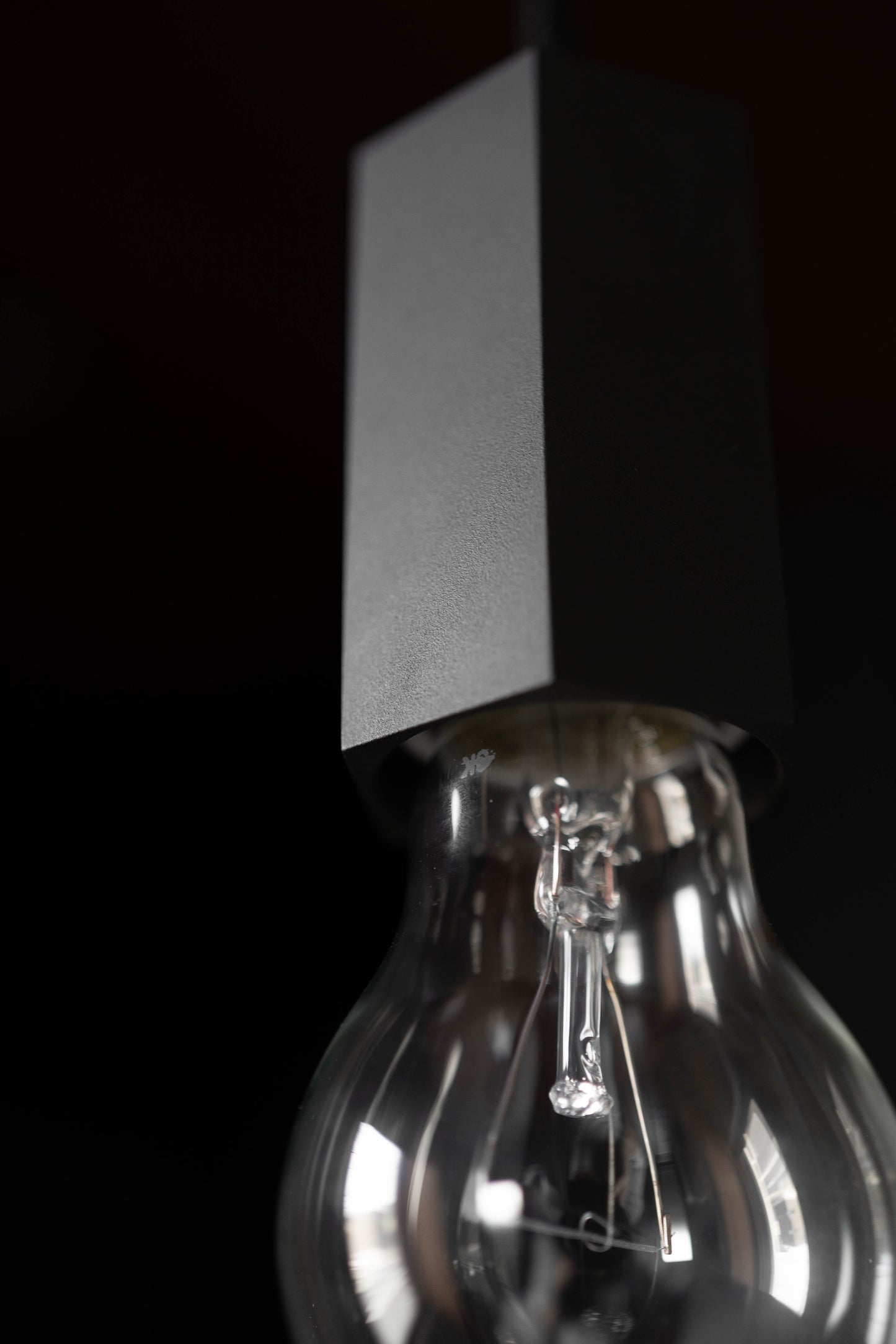 Pendant Light S / L (真鍮黒染め 六角)