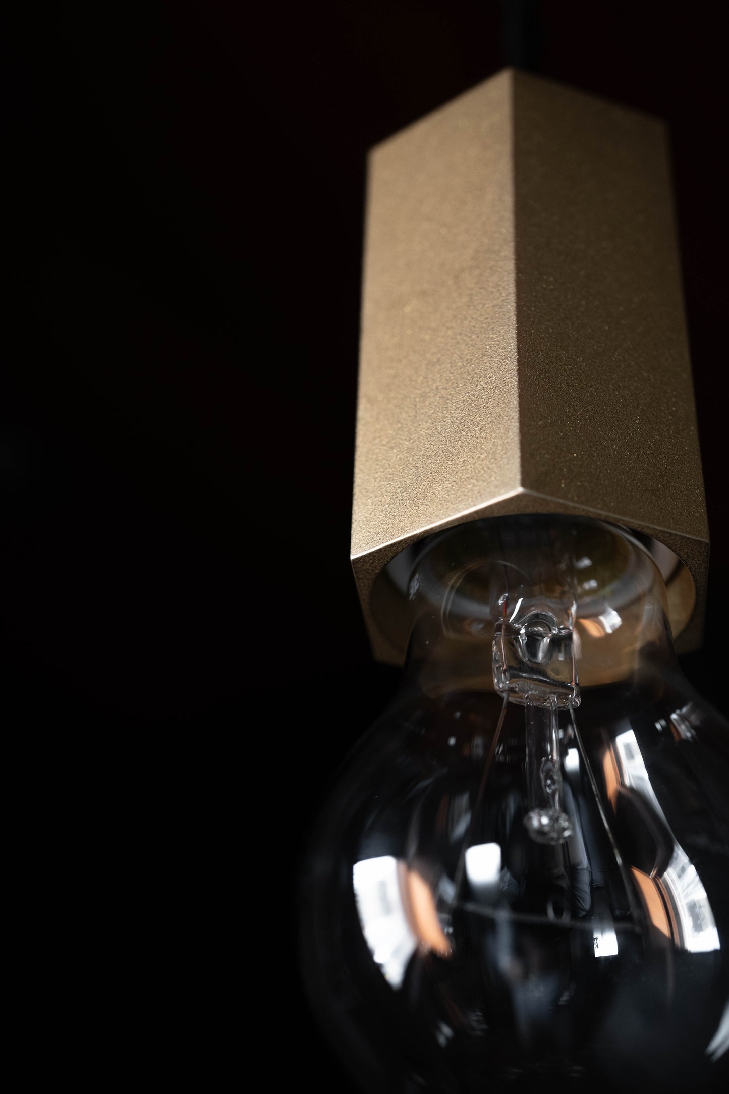 Pendant Light S / L (真鍮無垢 六角)