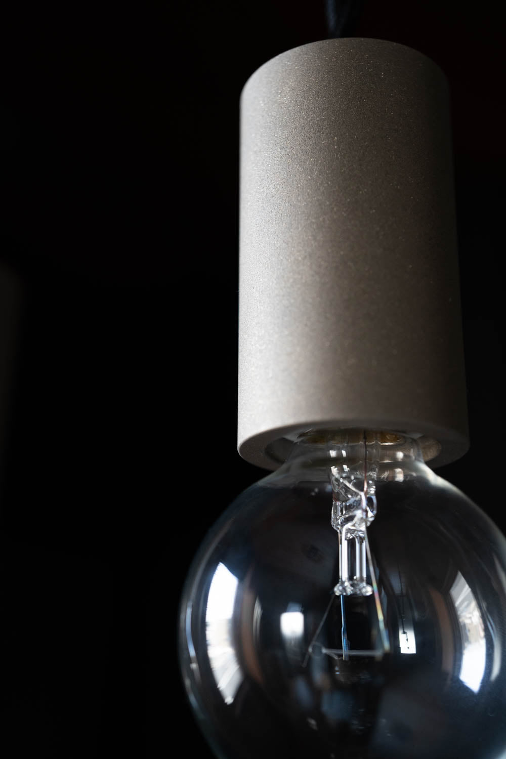Pendant Light S / L (真鍮灰染め 丸)
