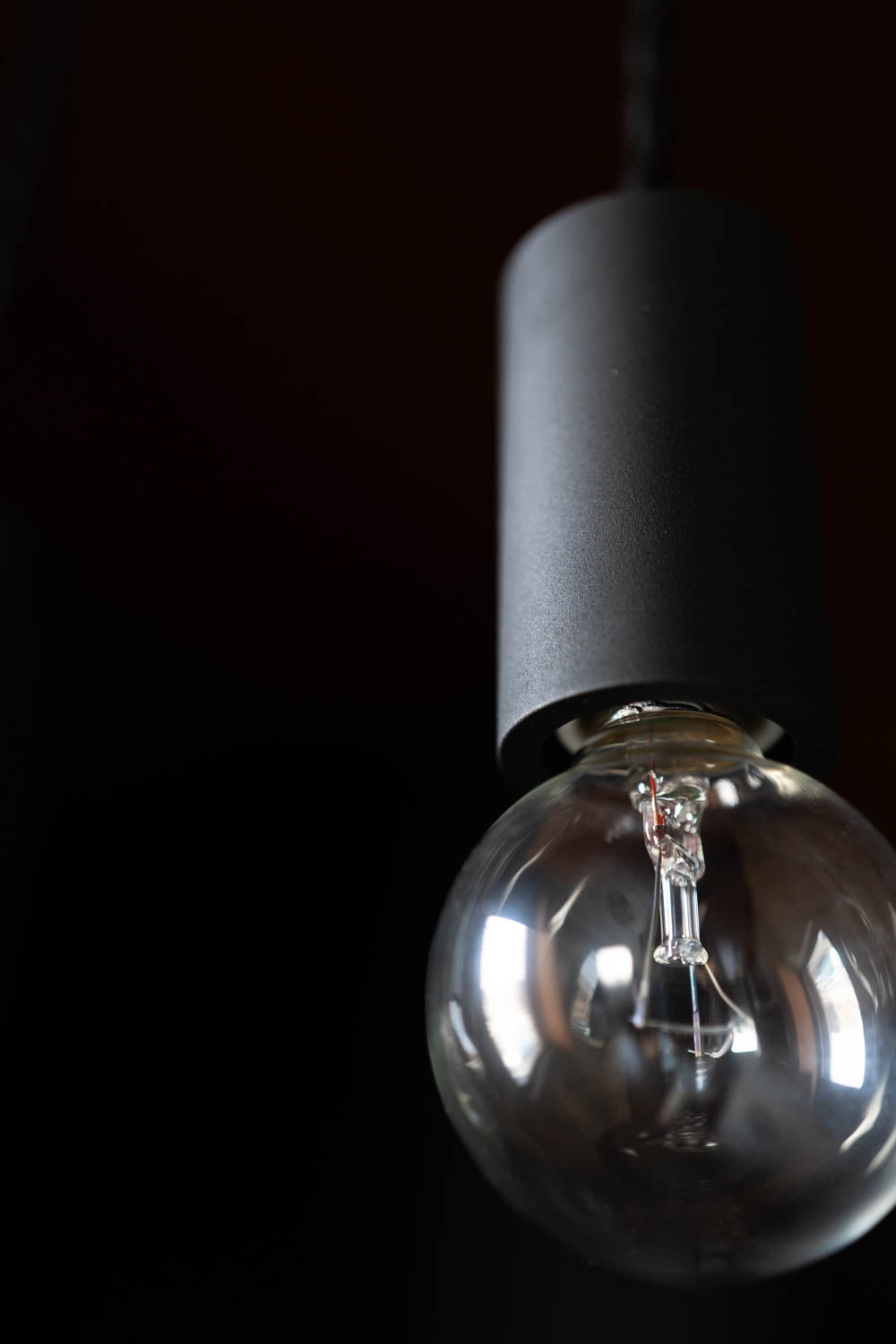 Pendant Light S / L (真鍮黒染め 丸)
