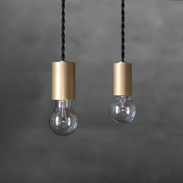 Pendant Light S / L (真鍮無垢 丸)