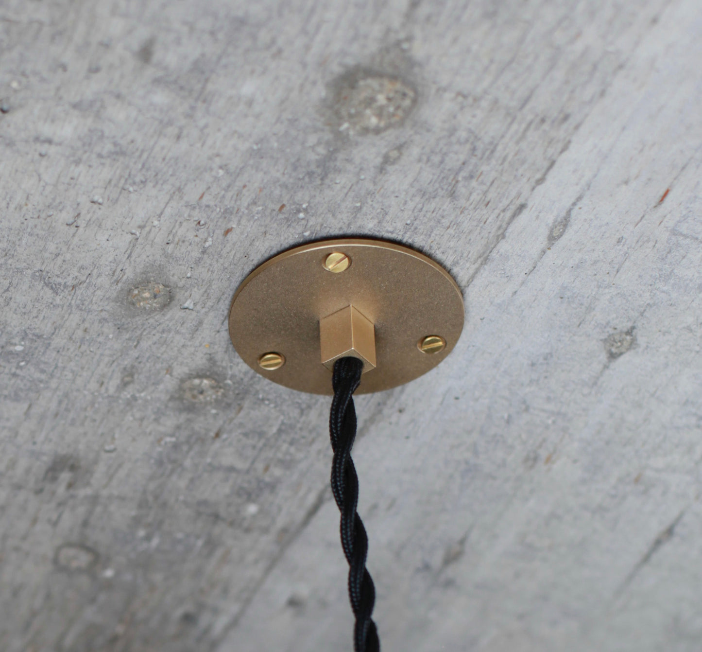 Pendant Light S / L (真鍮無垢 六角)