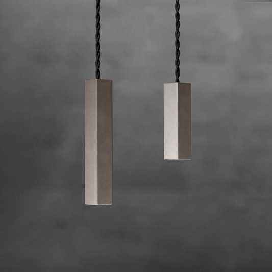 Column Light S / L (真鍮灰染め 六角)