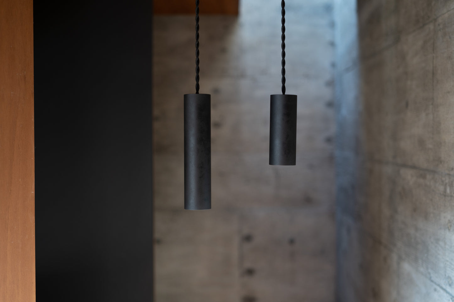 Column Light S / L (真鍮黒染め 丸)