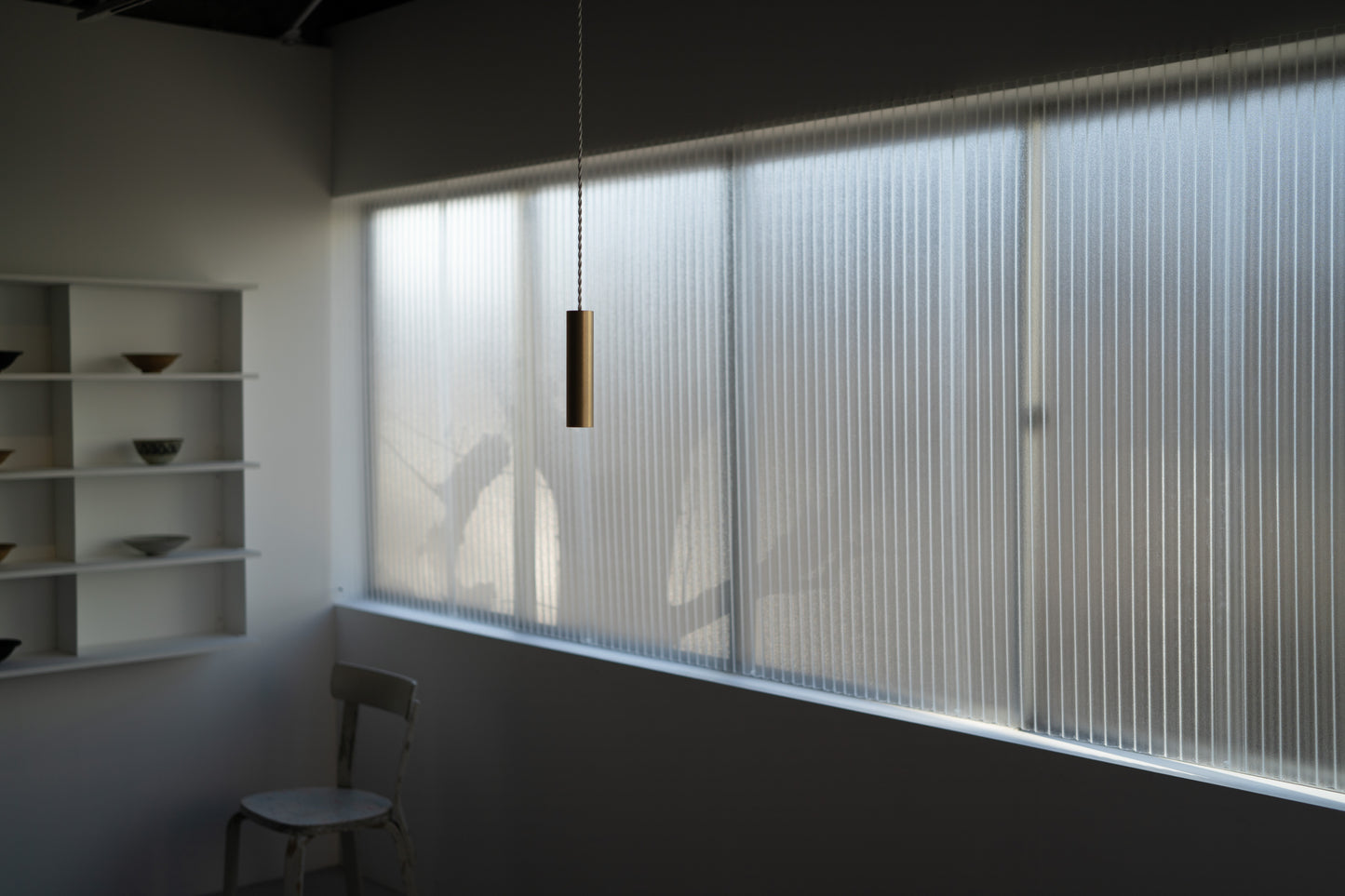 Column Light S / L (真鍮無垢 丸)