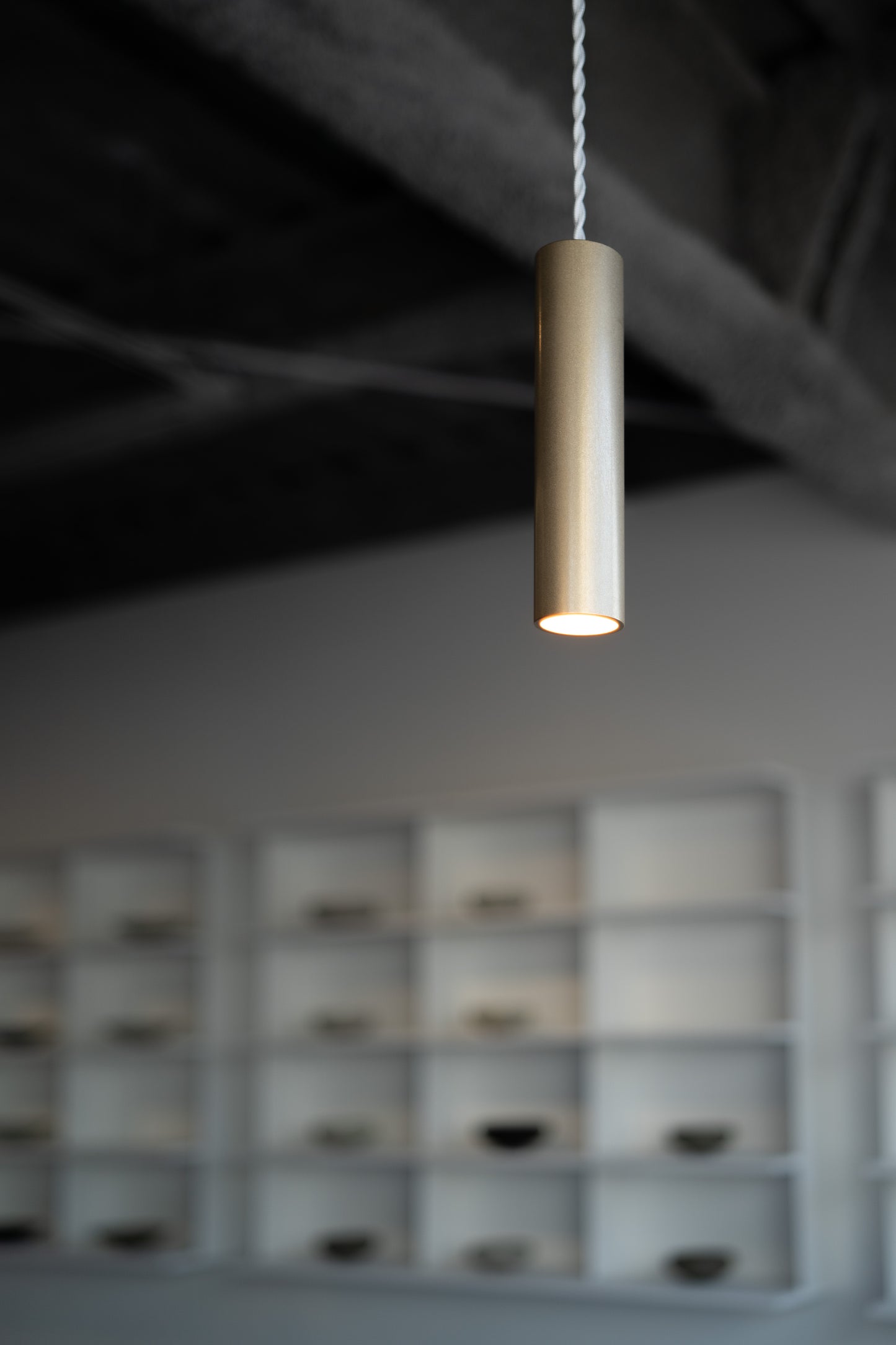 Column Light S / L (真鍮無垢 丸)