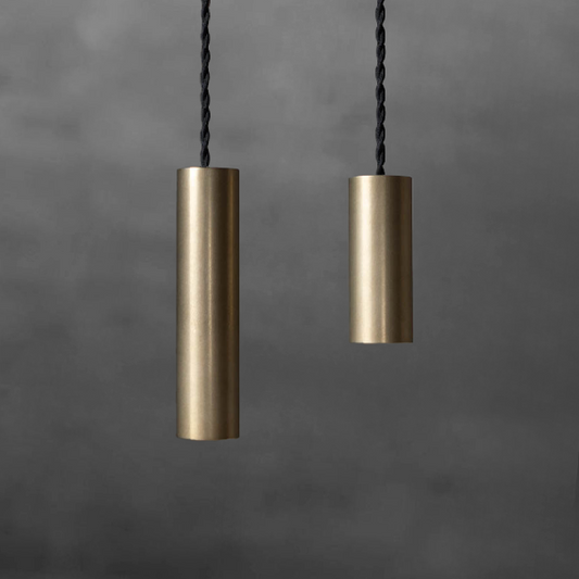 Column Light S / L (真鍮無垢 丸)